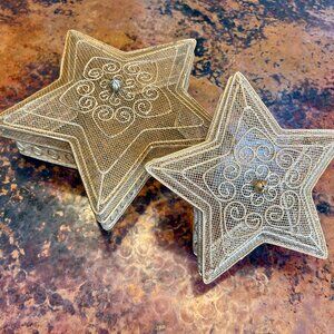 FIRM!  Pier I Star Nesting Baskets (Set of 2)